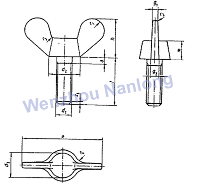 DIN 316 - Wing Screws